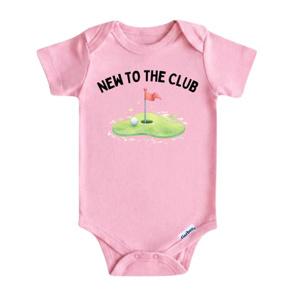 New to the Club Baby Golf ONESIE®