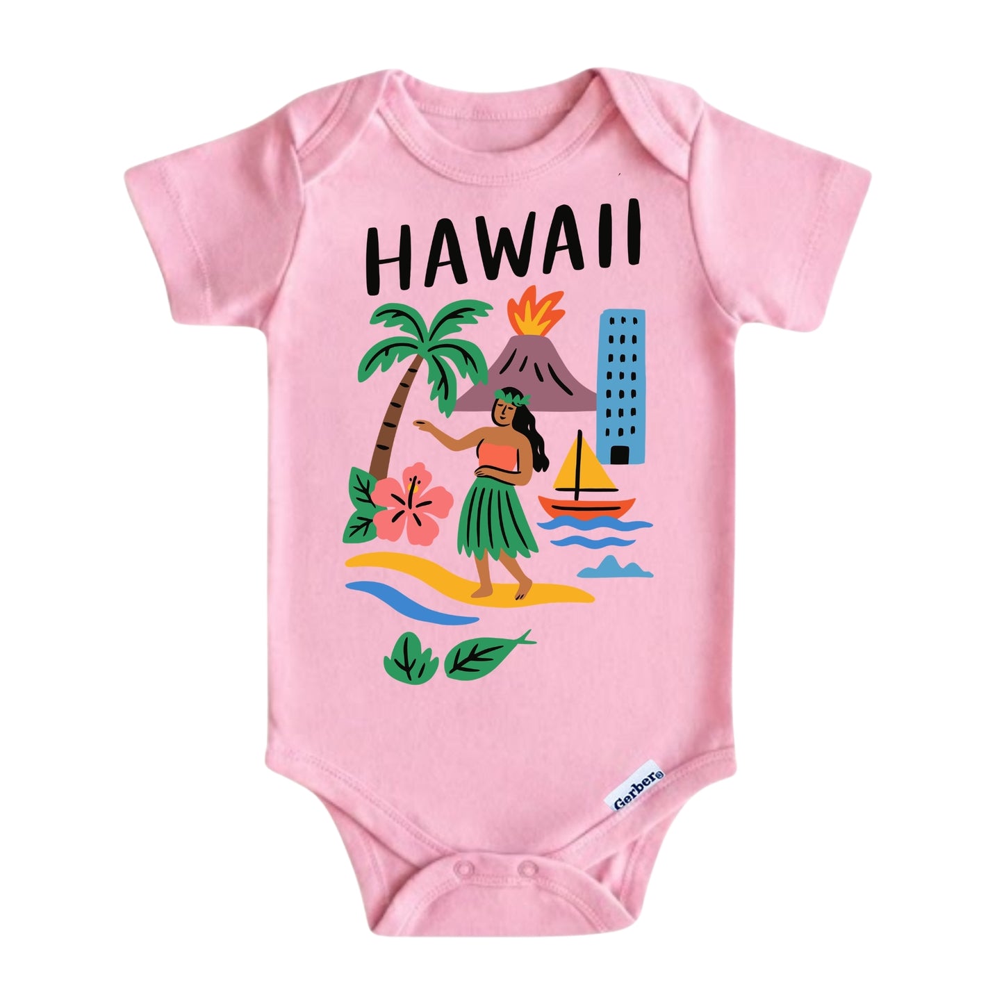 Hawaii Island Adventure Kids T-Shirt