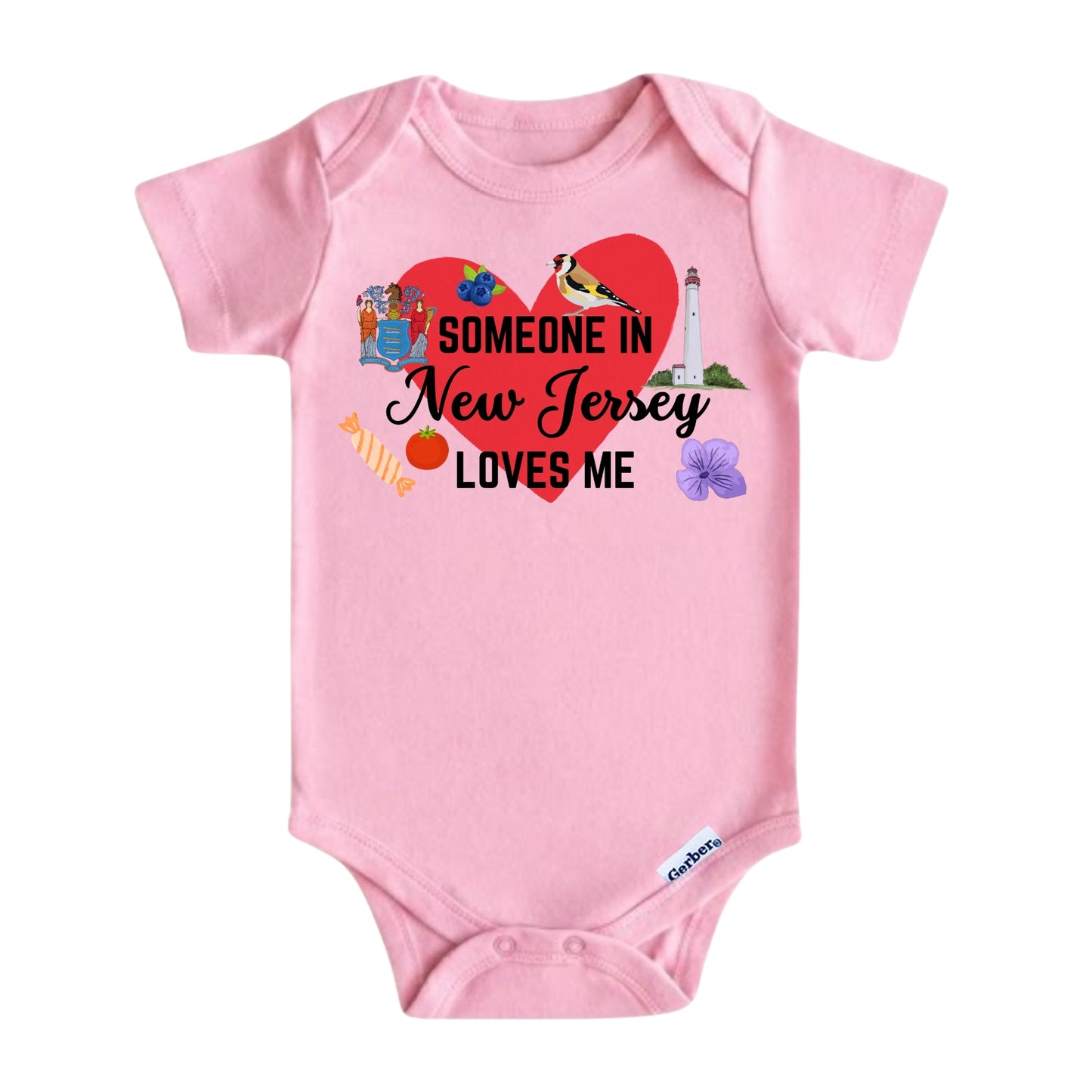 Someone in New Jersey Loves Me Baby ONESIE®