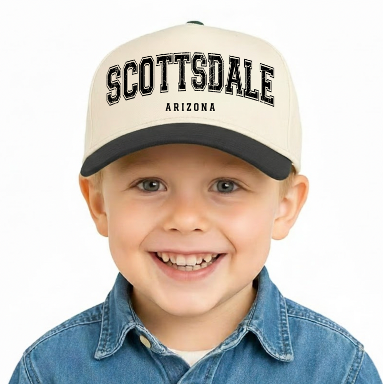 Scottsdale Arizona Kids Trucker Hat