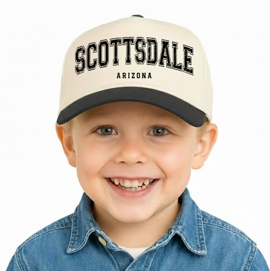 Scottsdale Arizona Kids Trucker Hat