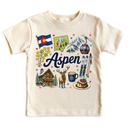 Aspen Colorado Kids T-Shirt