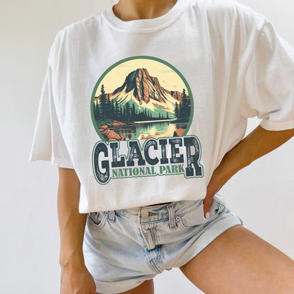 Glacier National Park Vintage Shirt