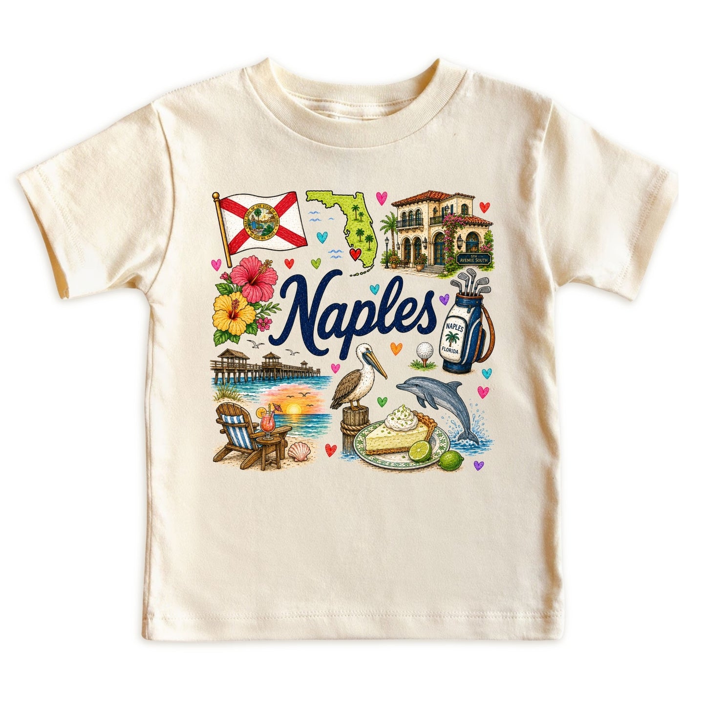 Naples Florida Kids T-Shirt
