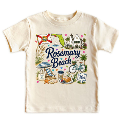 Rosemary Beach Florida Kids T-Shirt