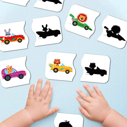 Wooden Toddler Game 2 Piece Jigsaw Puzzle