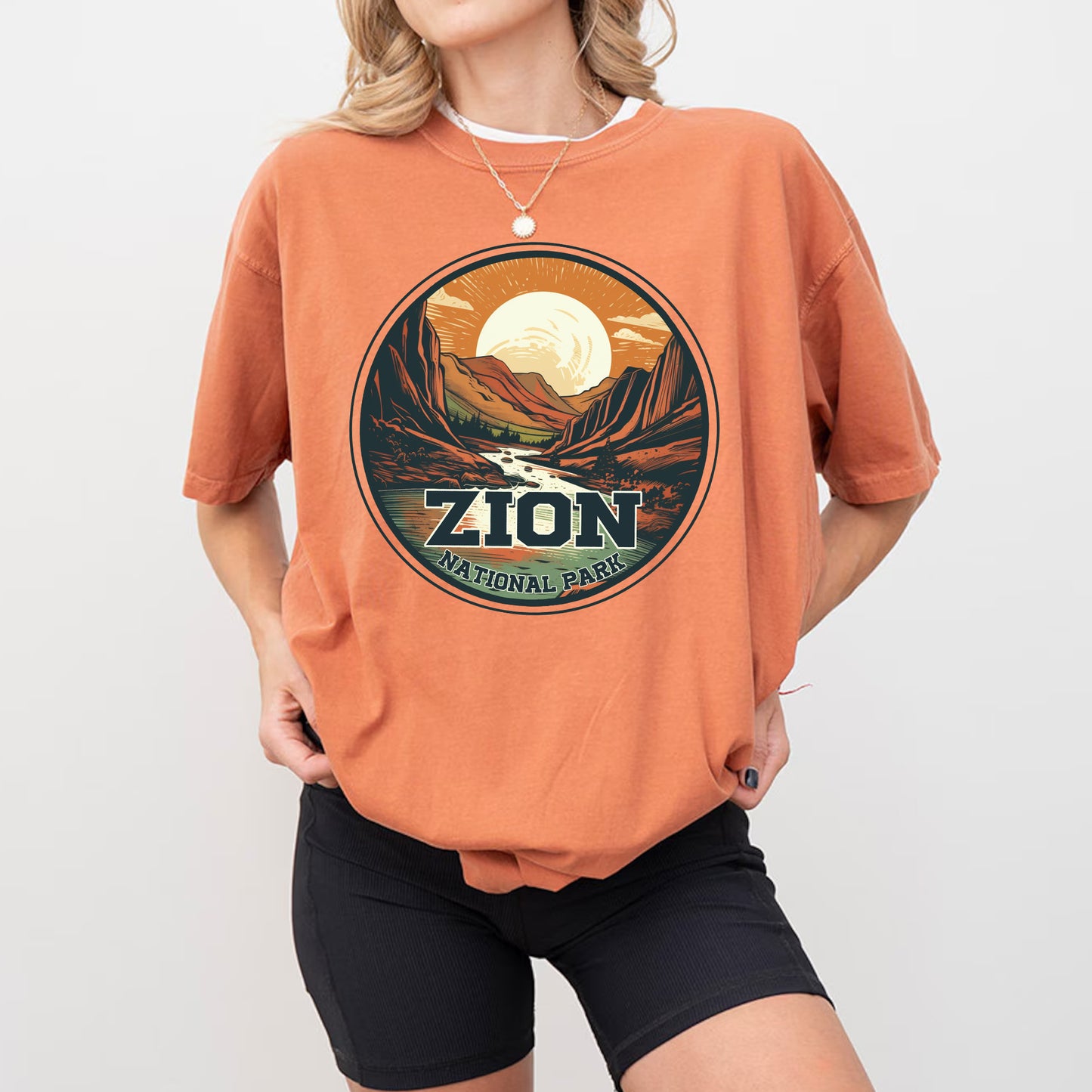 Zion National Park Vintage Shirt